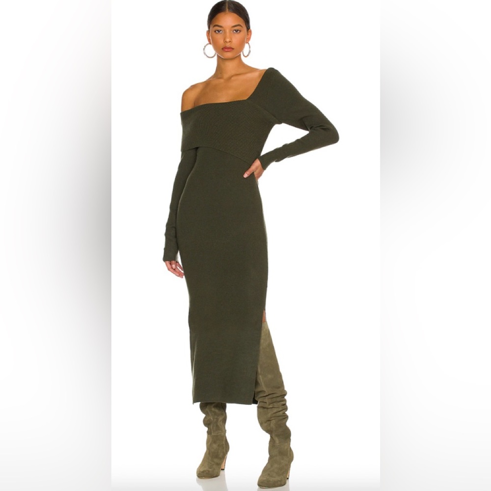 Line & Dot - Sylvie Midi Sweater Dress